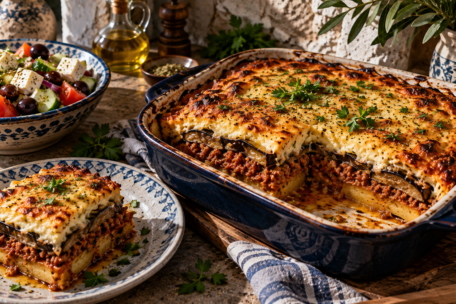 Moussaka grecque