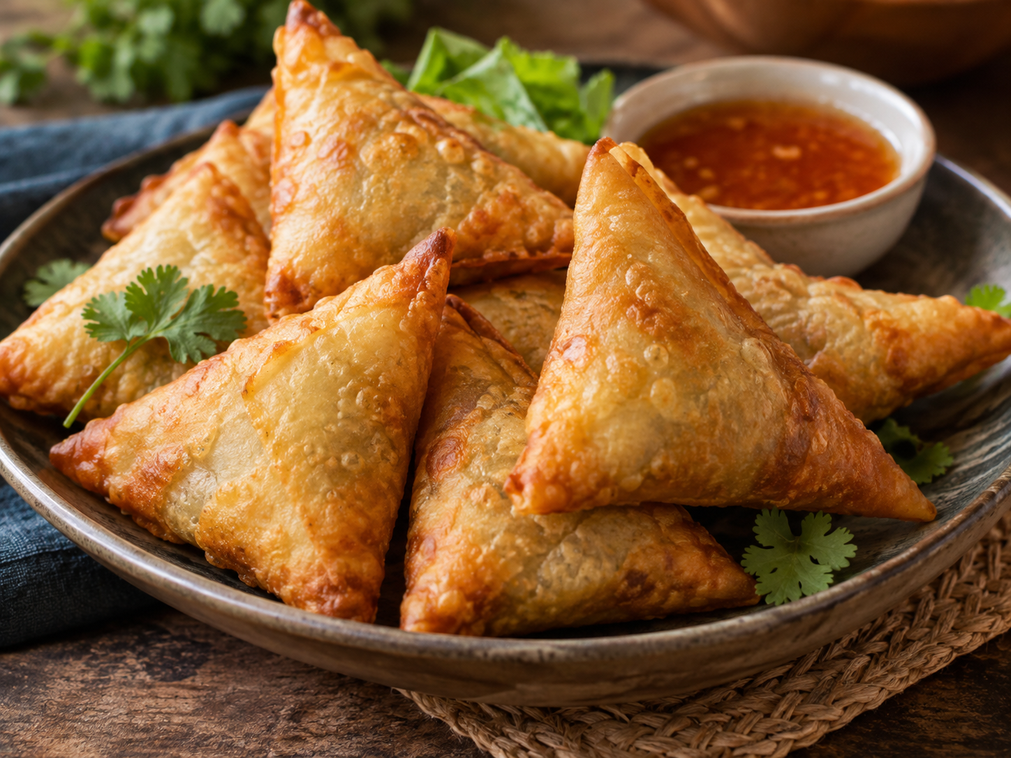 Samoussas pommes de terre et fromage